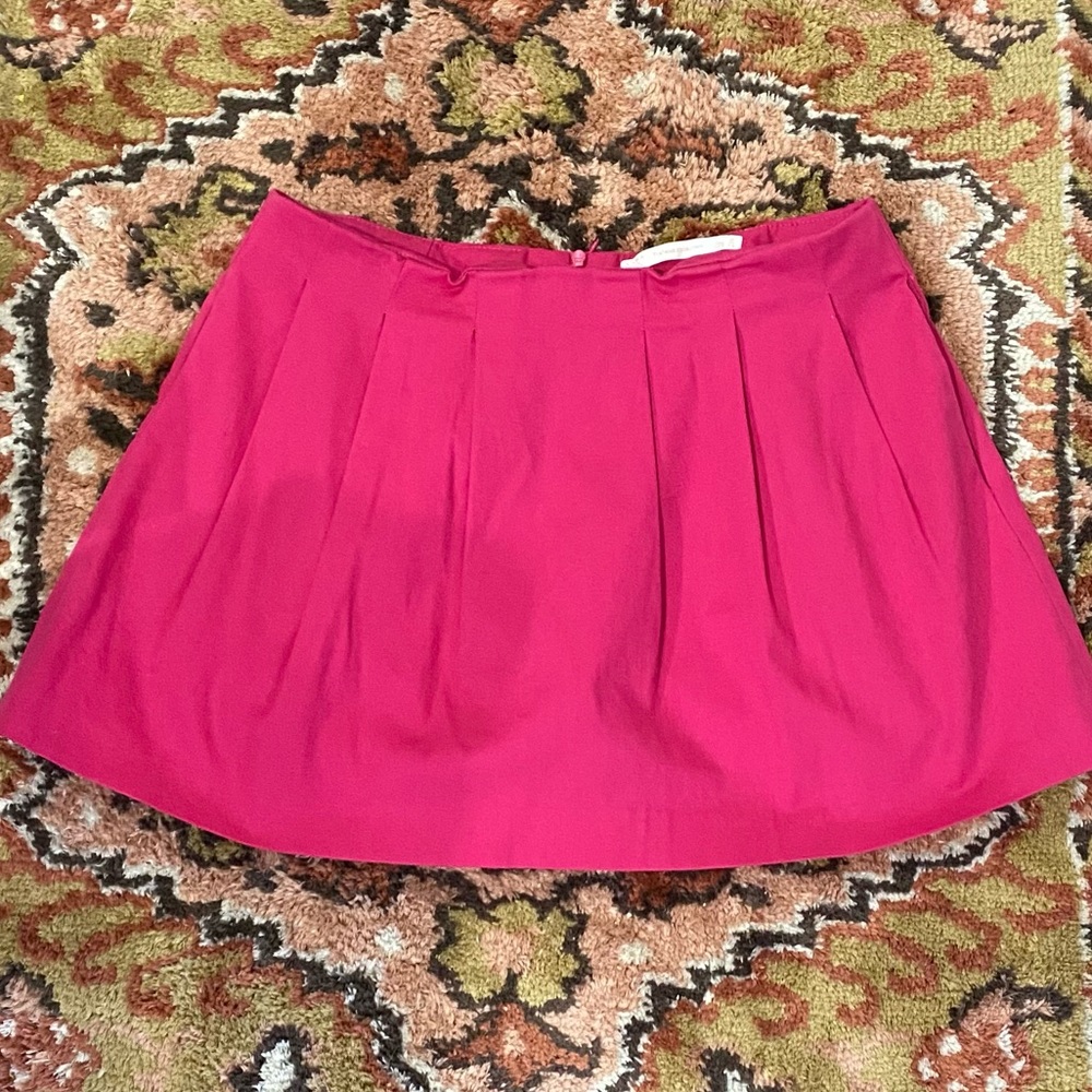 Zara hot pink tennis skirt